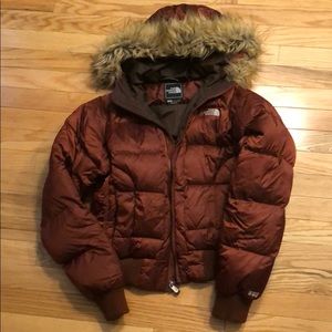 The North Face down jacket